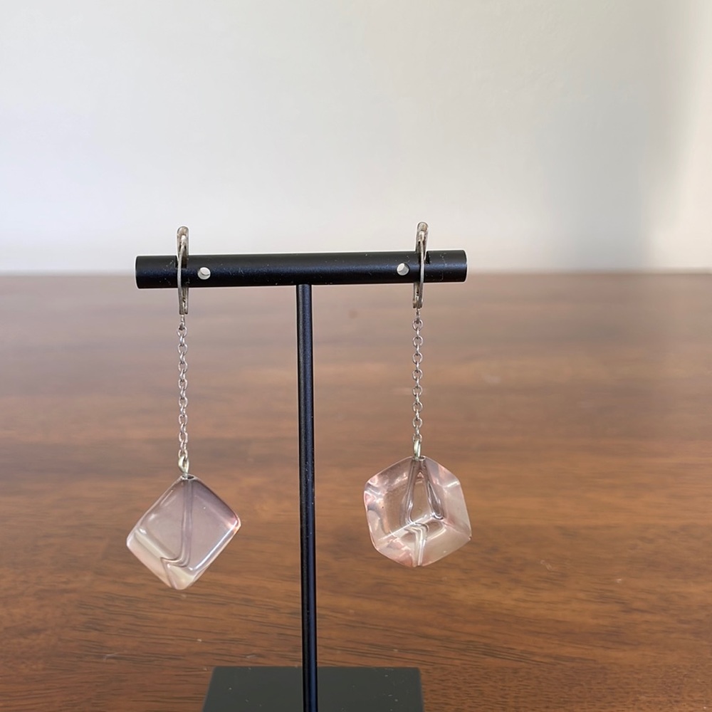 Square Dangle Earrings